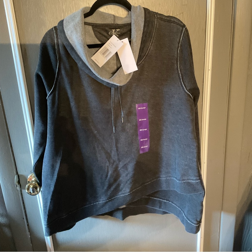 Calvin Klein cowl neck top